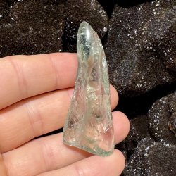 Prasiolit krystal 68mm