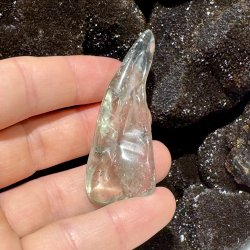 Prasiolit krystal 68mm