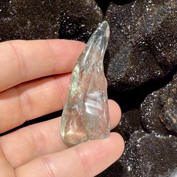 Prasiolit krystal 68mm