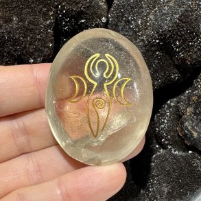 Bjergkrystal jumbo m. gudinde