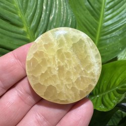 Lemon calcit flad jumbo
