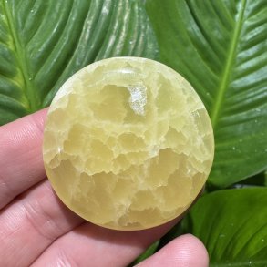 Lemon calcit flad jumbo