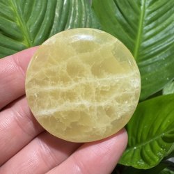 Lemon calcit flad jumbo