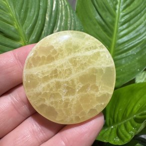 Lemon calcit flad jumbo