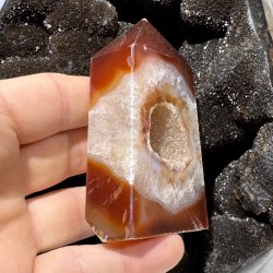 Karneol druzy trn 88mm