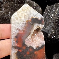 Karneol druzy trn 93mm