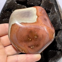 Polychrome jaspis freeform