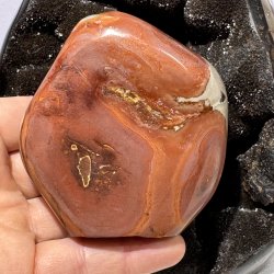 Polychrome jaspis freeform