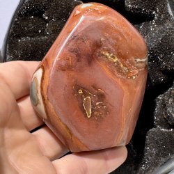 Polychrome jaspis freeform