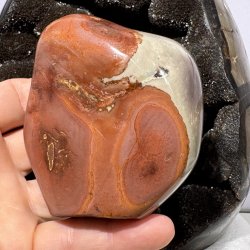 Polychrome jaspis freeform