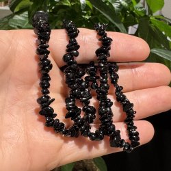 Sort obsidian split armb�nd