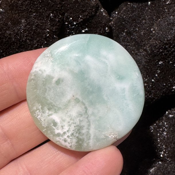 Caribisk calcit flad jumbo