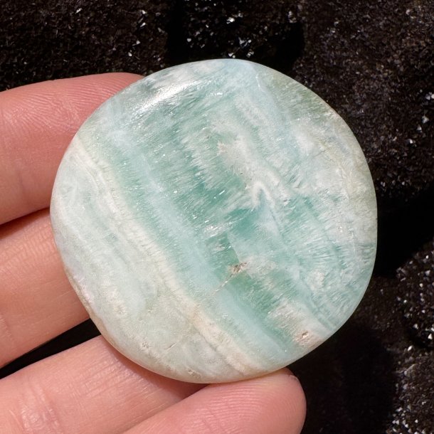 Caribisk calcit flad jumbo