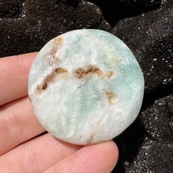 Caribisk calcit flad jumbo