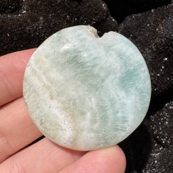 Caribisk calcit flad jumbo