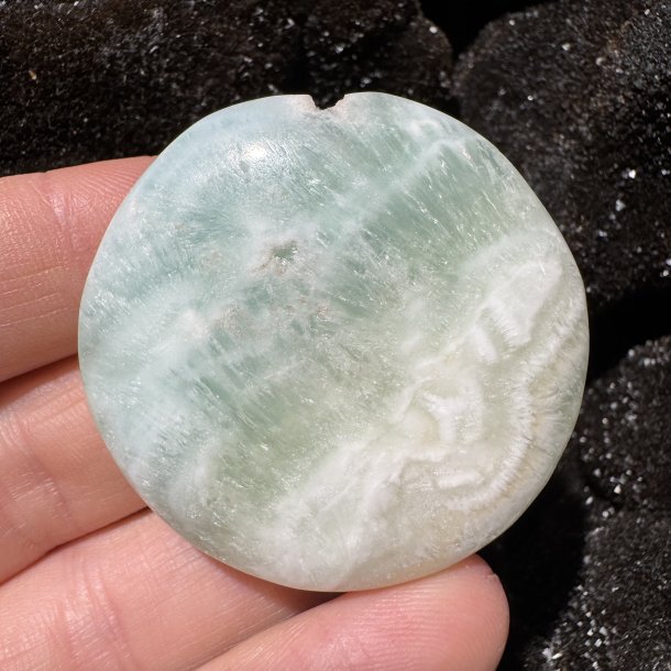 Caribisk calcit flad jumbo