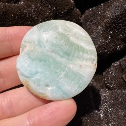 Caribisk calcit flad jumbo