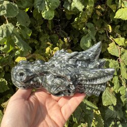 Serpentin drage hovede