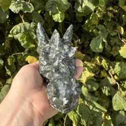 Serpentin drage hovede