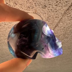 Fluorit skull