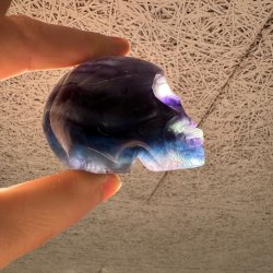 Fluorit skull