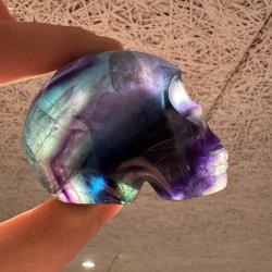 Fluorit skull