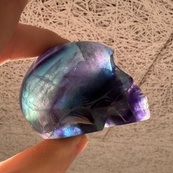 Fluorit skull