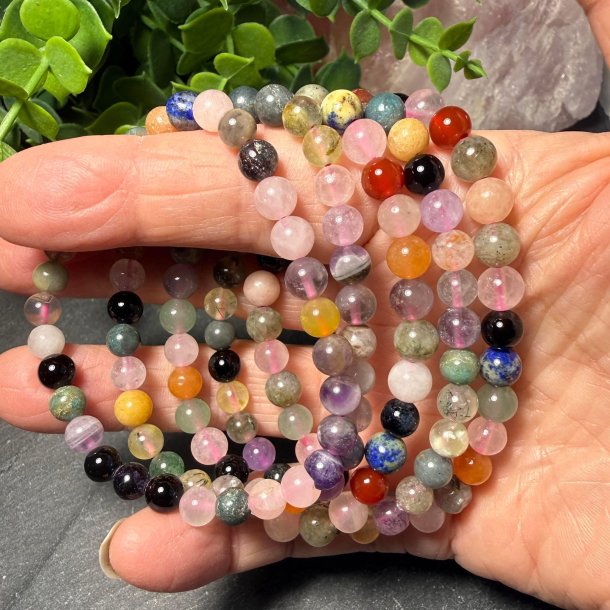 Krystal mix armb�nd 6mm