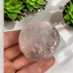 Bjergkrystal kugle 55mm