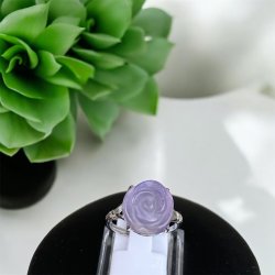 Fluorit rose fingerring