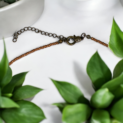 Fluorit kde med miyuki perler