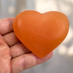 Alabast/Selenit hjerte