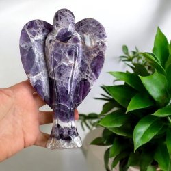 Bnd Ametyst hjerte engel