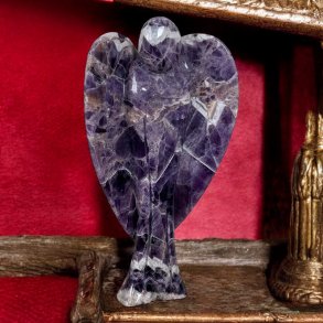 Bnd Ametyst hjerte engel