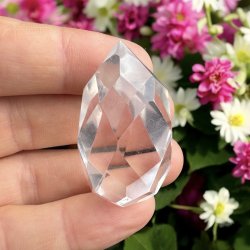 Bjergkrystal facetslebet t�rn 43mm