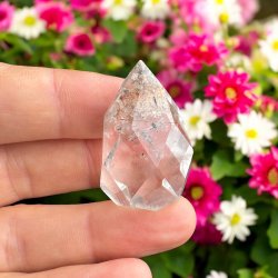 Bjergkrystal facetslebet t�rn 38mm