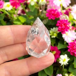 Bjergkrystal facetslebet t�rn 38mm