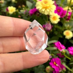 Bjergkrystal facetslebet t�rn 33mm