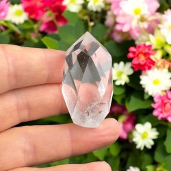 Bjergkrystal facetslebet t�rn 49mm