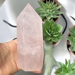 Rosenkvarts trn 166mm