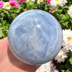 Bl calcit kugle 87 mm