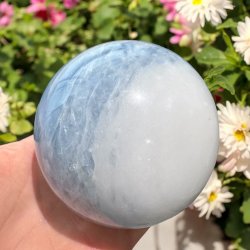 Bl calcit kugle 87 mm