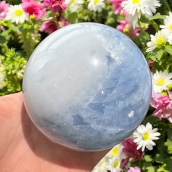 Bl calcit kugle 87 mm