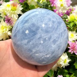 Bl calcit kugle 87 mm