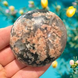 Grn ametyst med epidot &amp; solsten jumbo