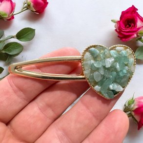 Hrspnde med aventurin splitter