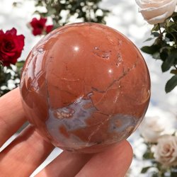 Cotton candy agat kugle 60mm