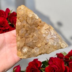 Golden healer / limonit klynge