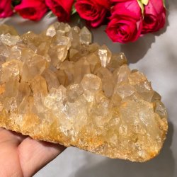 Golden healer / limonit klynge