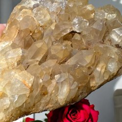 Golden healer / limonit klynge